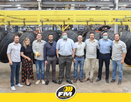 ​FM Pneus recebe visita da Titan Pneus / Goodyear Farm Tires