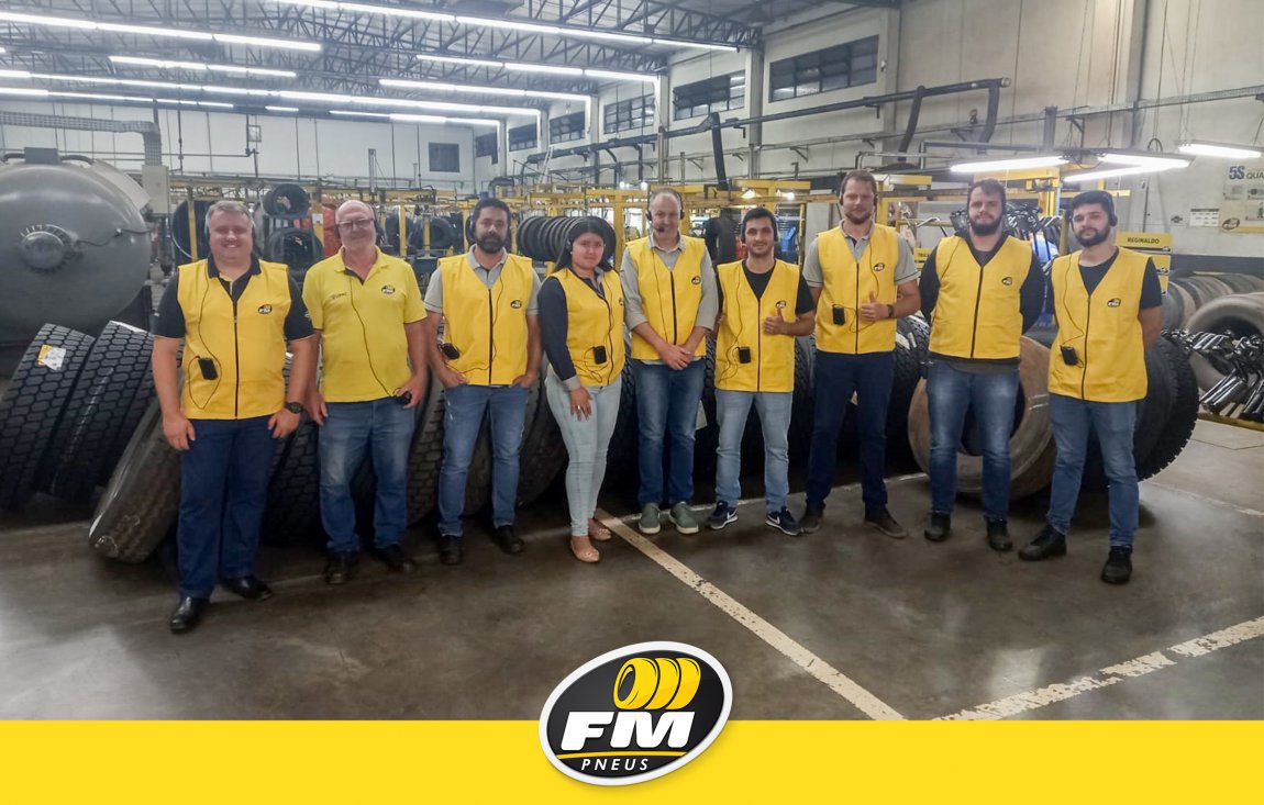 FM Pneus de Toledo recebe equipe da Transvale